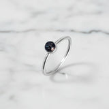 Ring with Ashes in Solitary Circle
