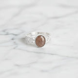 Ashes Ring in Oval Silver