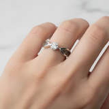 Solo Ashes Ring with Cubic Zirconia