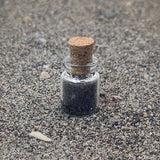 Silver ring · Solitaire with cubic zirconia and sides with sand or earth