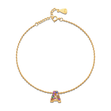 Shiny Initial Bracelet