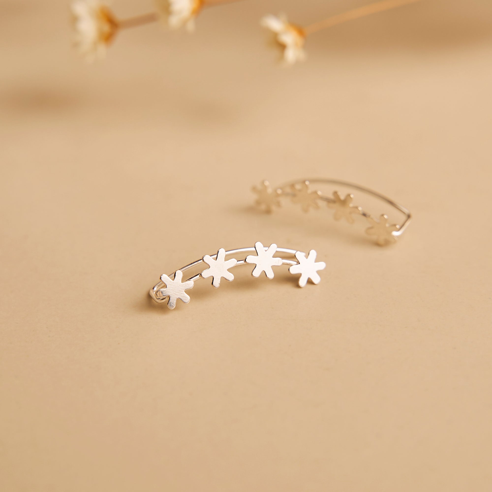 Flower Climber Earrings