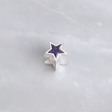 Charm with Pet Ashes in Silver Star