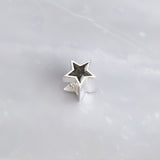 Charm with Pet Ashes in Silver Star