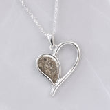 Pet Ashes Pendant in Beating Heart