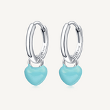 Heart Hoop Earrings