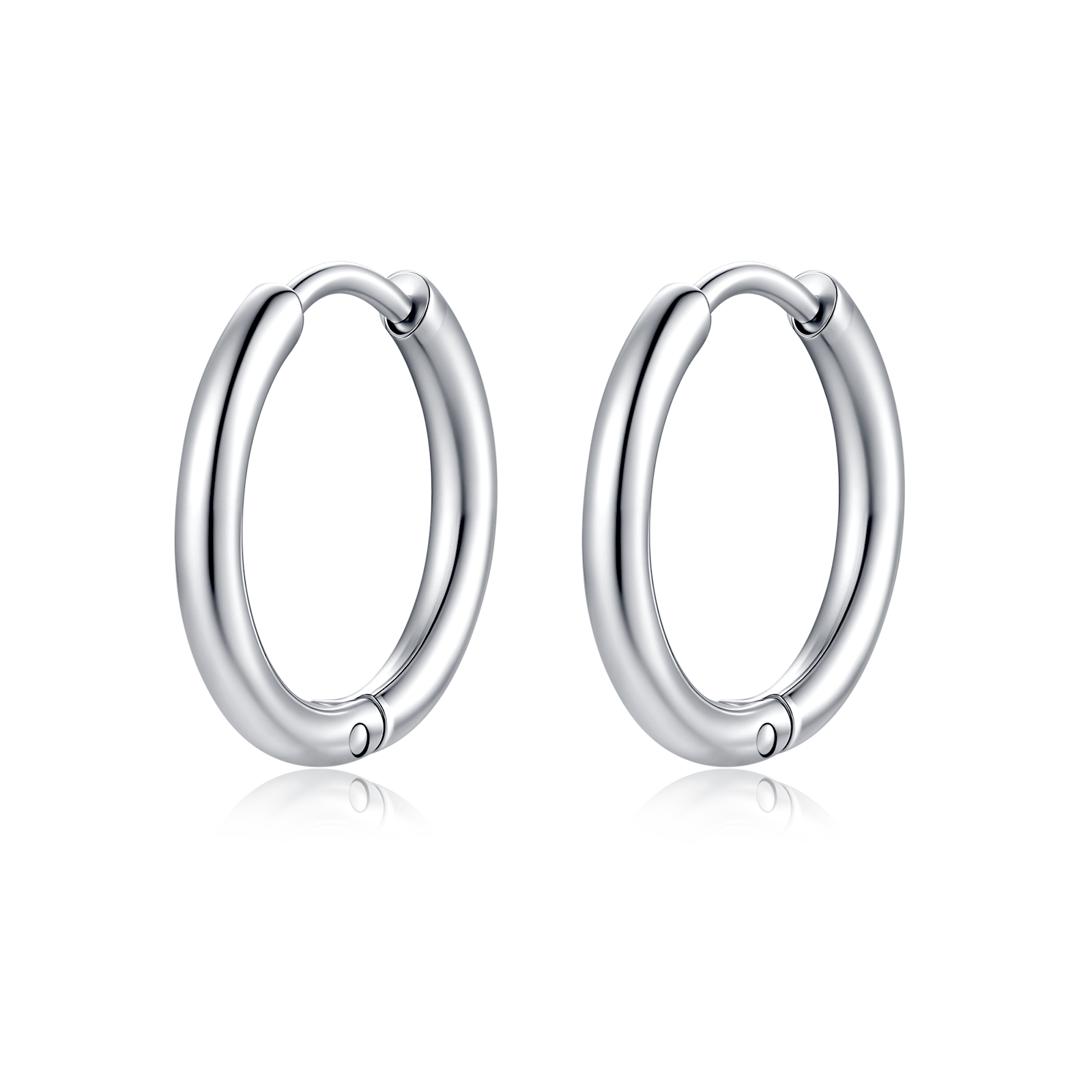 Glorieta Earrings in Steel