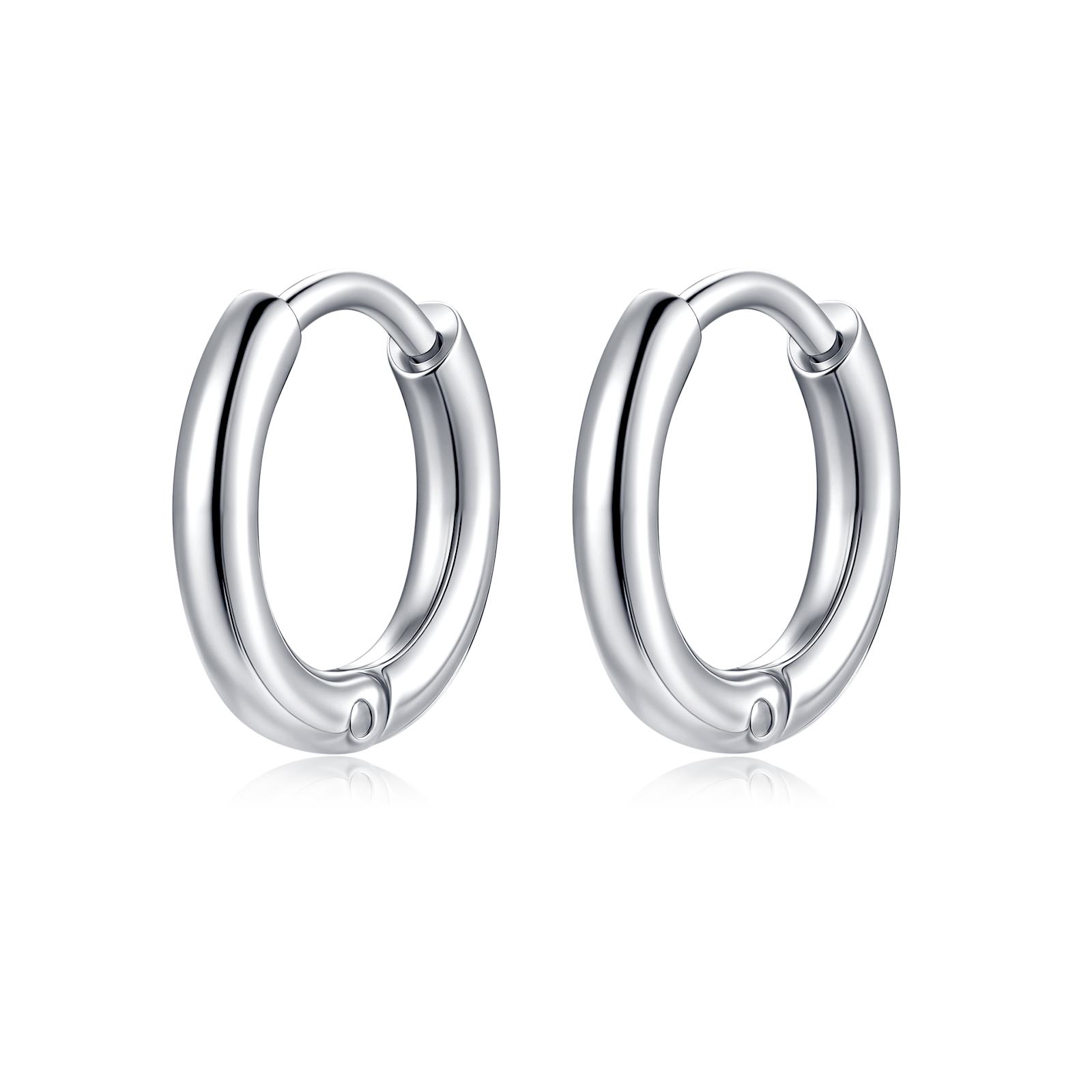 Glorieta Earrings in Steel