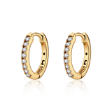 Retro Hoop Earrings