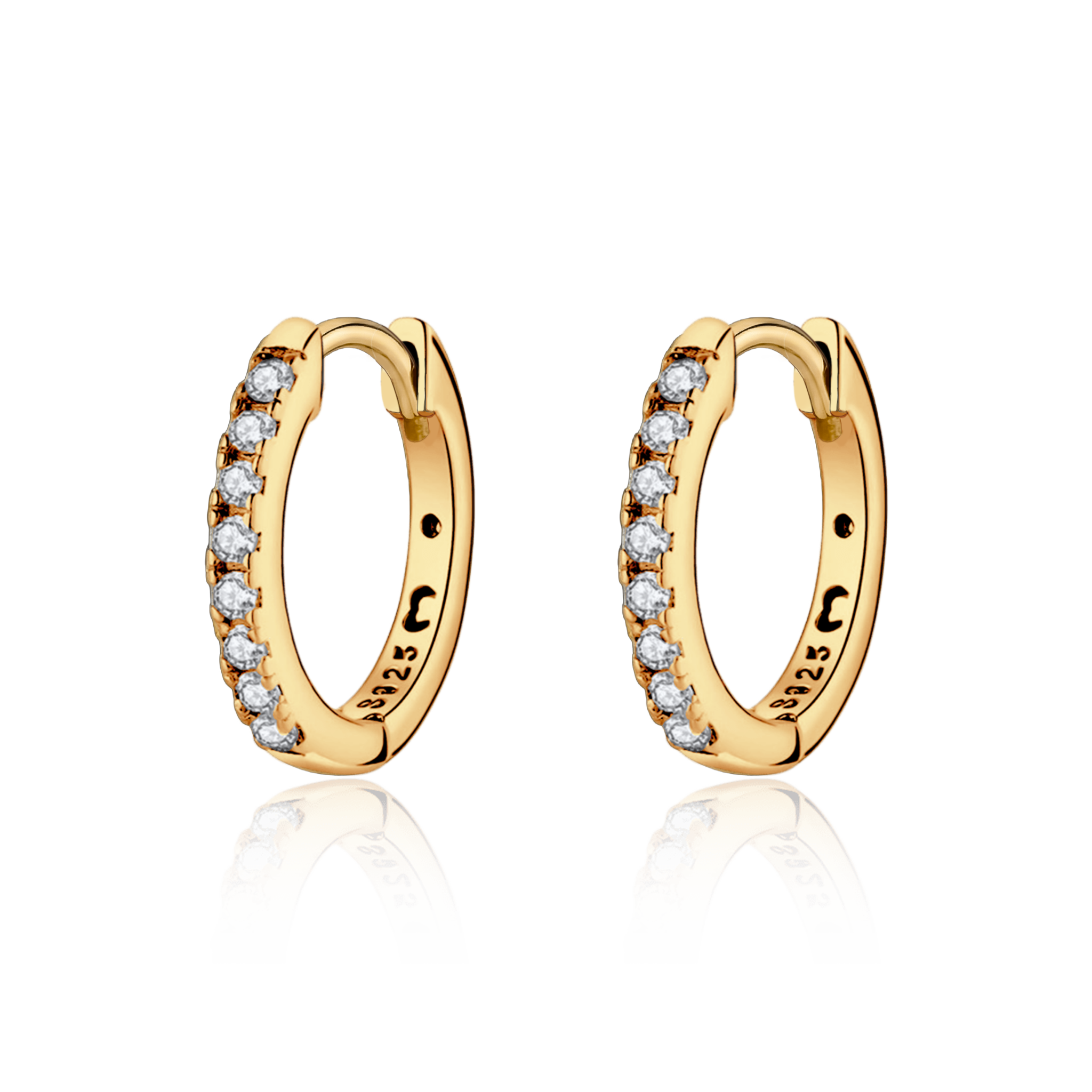 Retro Hoop Earrings
