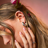 Double Zirconia Earcuff