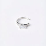 Drop-Shaped Zirconia Earcuff
