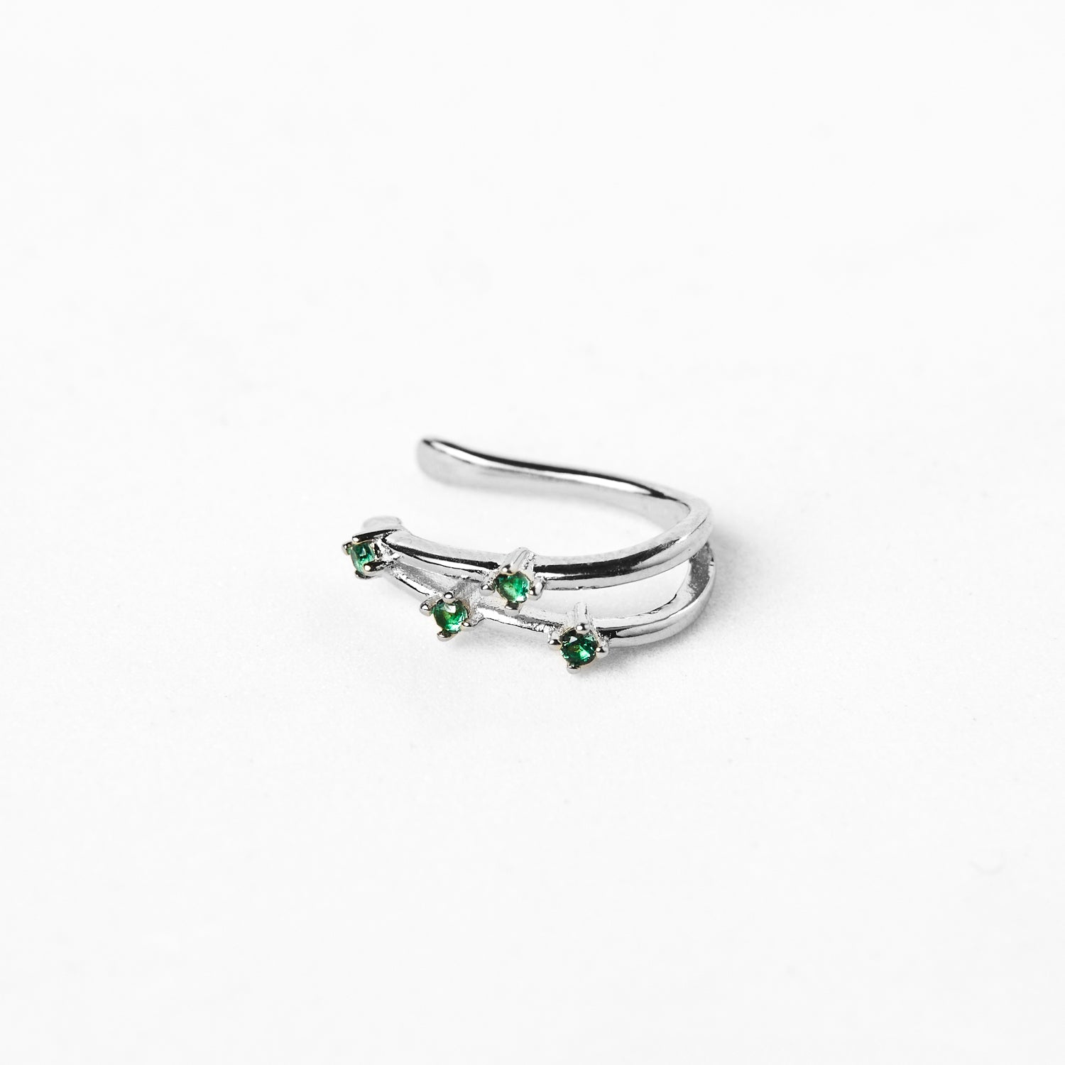 Green Zirconia Earcuff