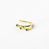 Green Zirconia Earcuff