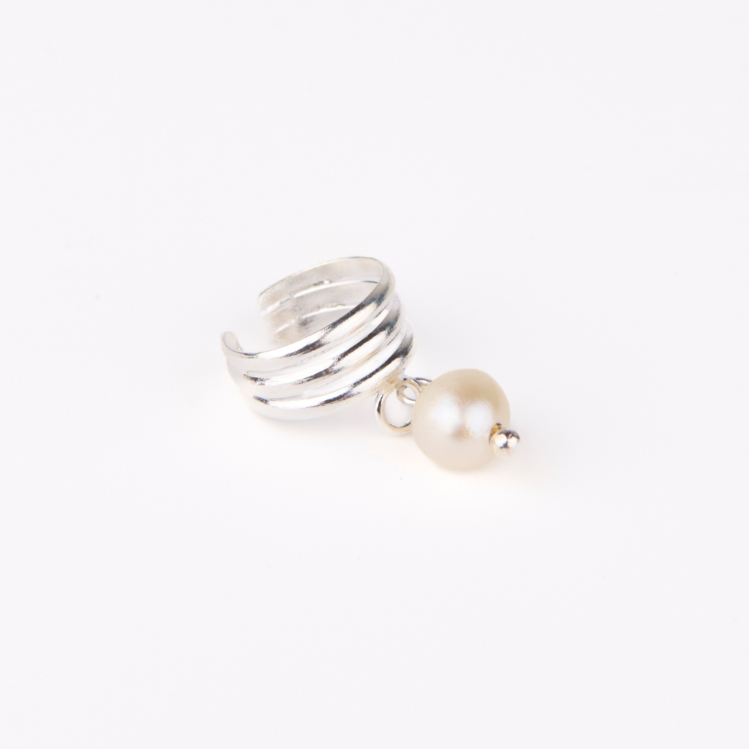 Earcuff with Pearl