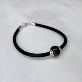 Charm with Sand · Silver Settings and Sphere with Sand or Earth
