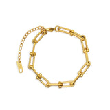 Chunky U-Link Bracelet