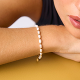Bracelet with Pearls and Beads