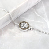Bracelet with Ashes in Silver Tree of Life
