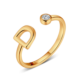 Top Letter Ring