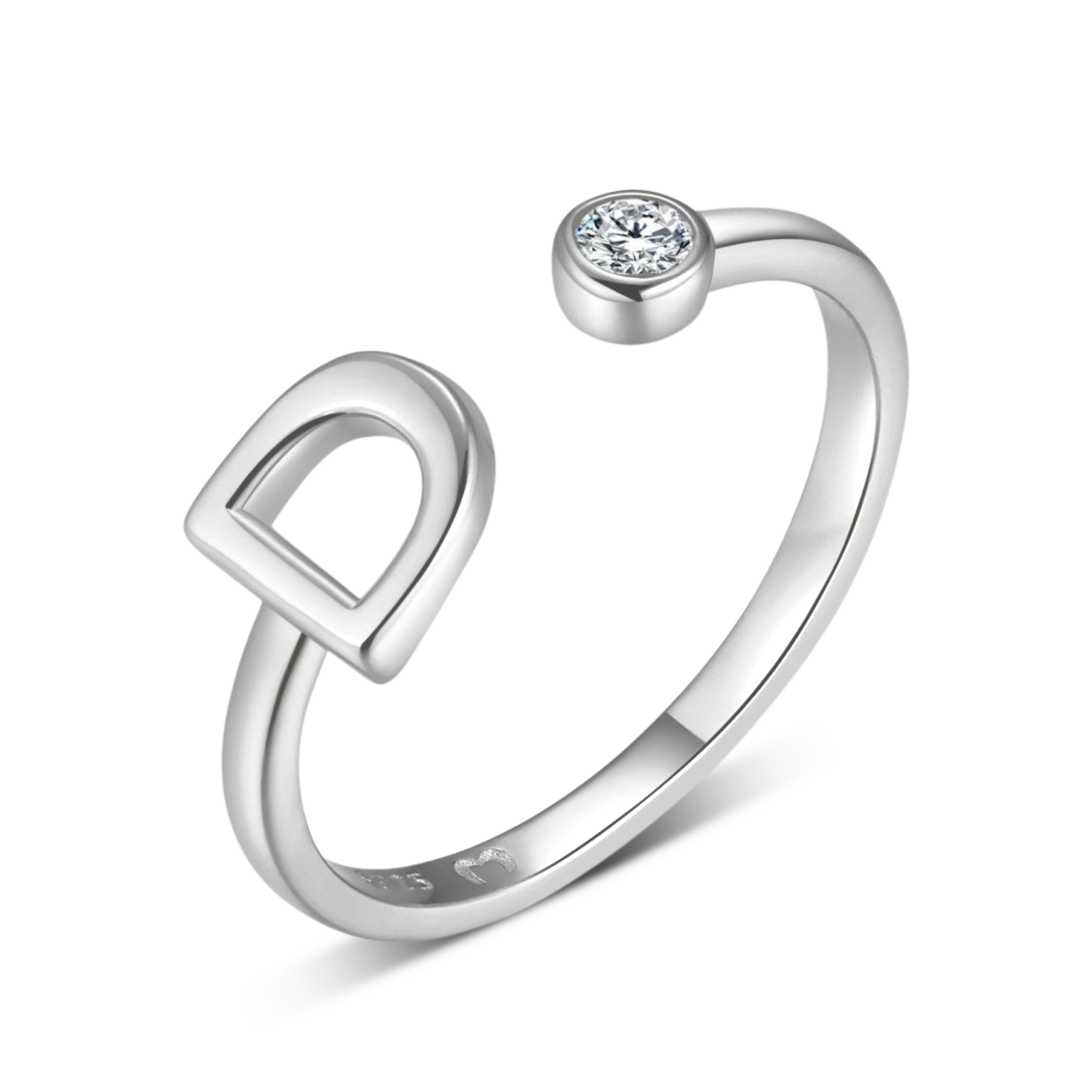 Top Letter Ring
