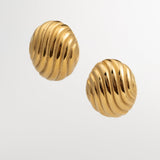 Golden Wave Earrings
