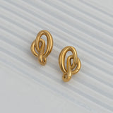 Chrome Flow Earrings