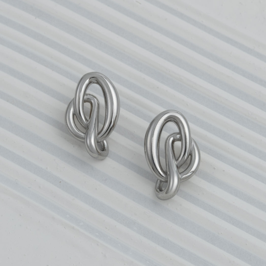 Chrome Flow Earrings