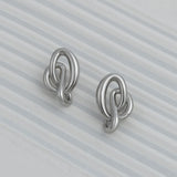 Chrome Flow Earrings