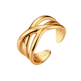 Crossed Bands Ring