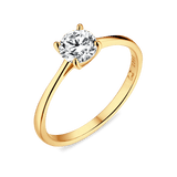 Oval Zirconia Ring