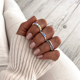Colourful Hearts Ring