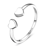 Double Heart Ring