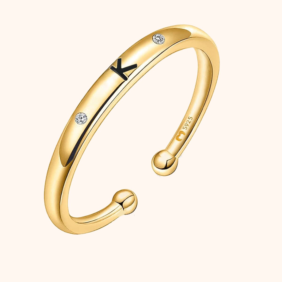 Initial Letter Ring