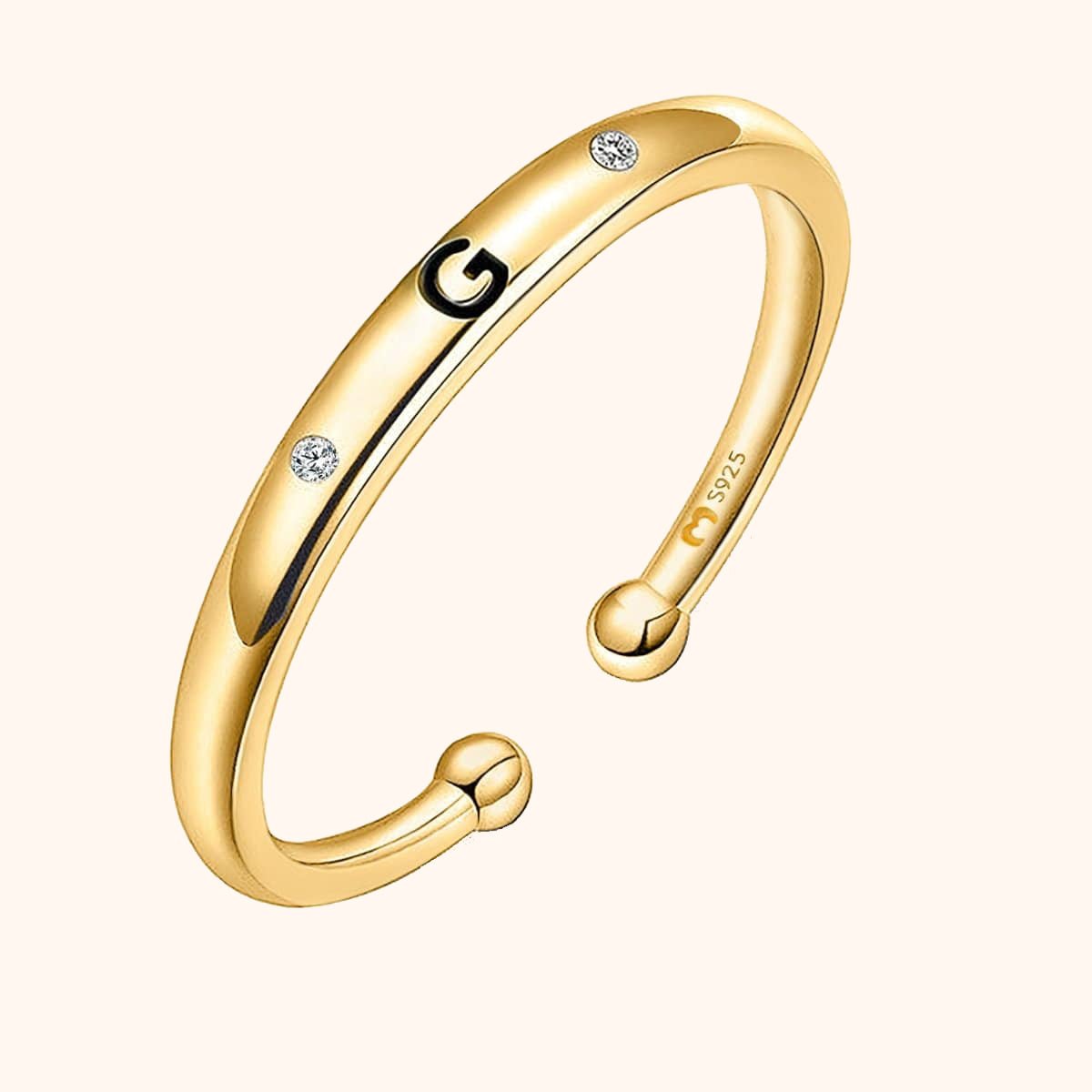 Initial Letter Ring