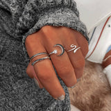 Crescent Moon Ring
