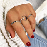 Crescent Moon Ring