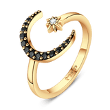 Crescent Moon Ring