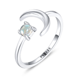 Crescent Moon Ring
