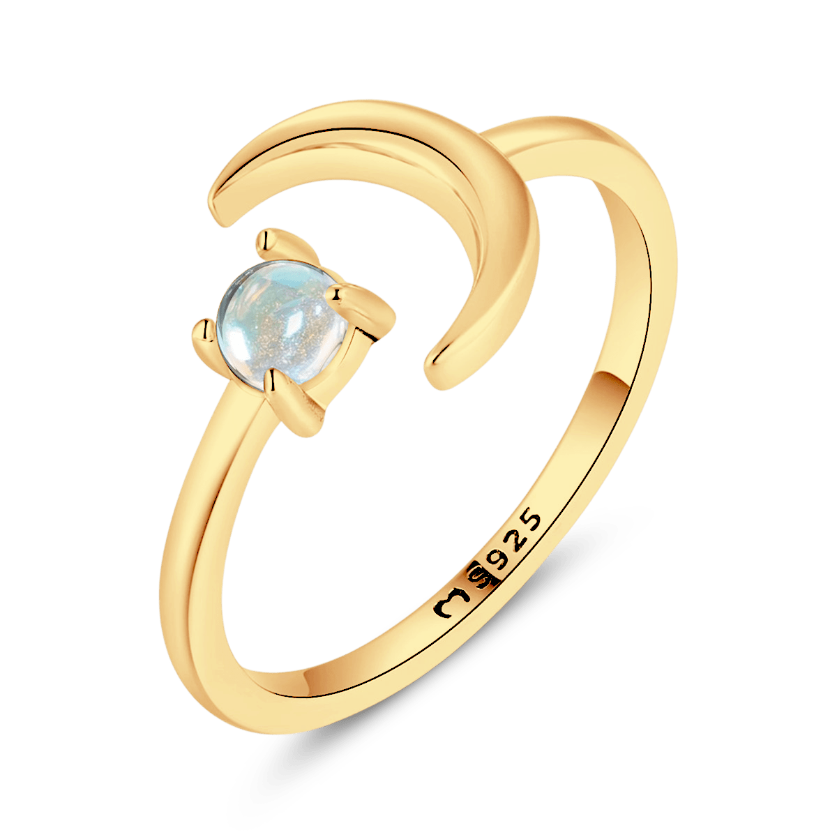 Crescent Moon Ring