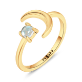 Crescent Moon Ring