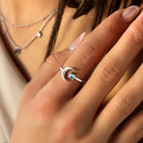 Crescent Moon Ring