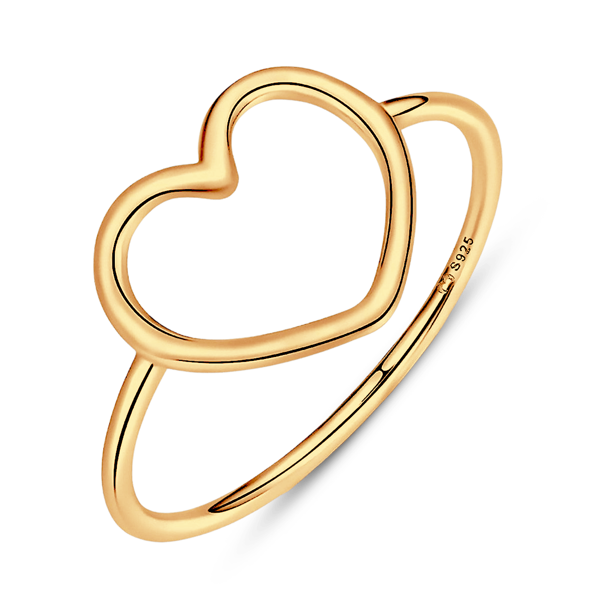 Minimalist Heart Ring