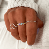 Minimalist Heart Ring