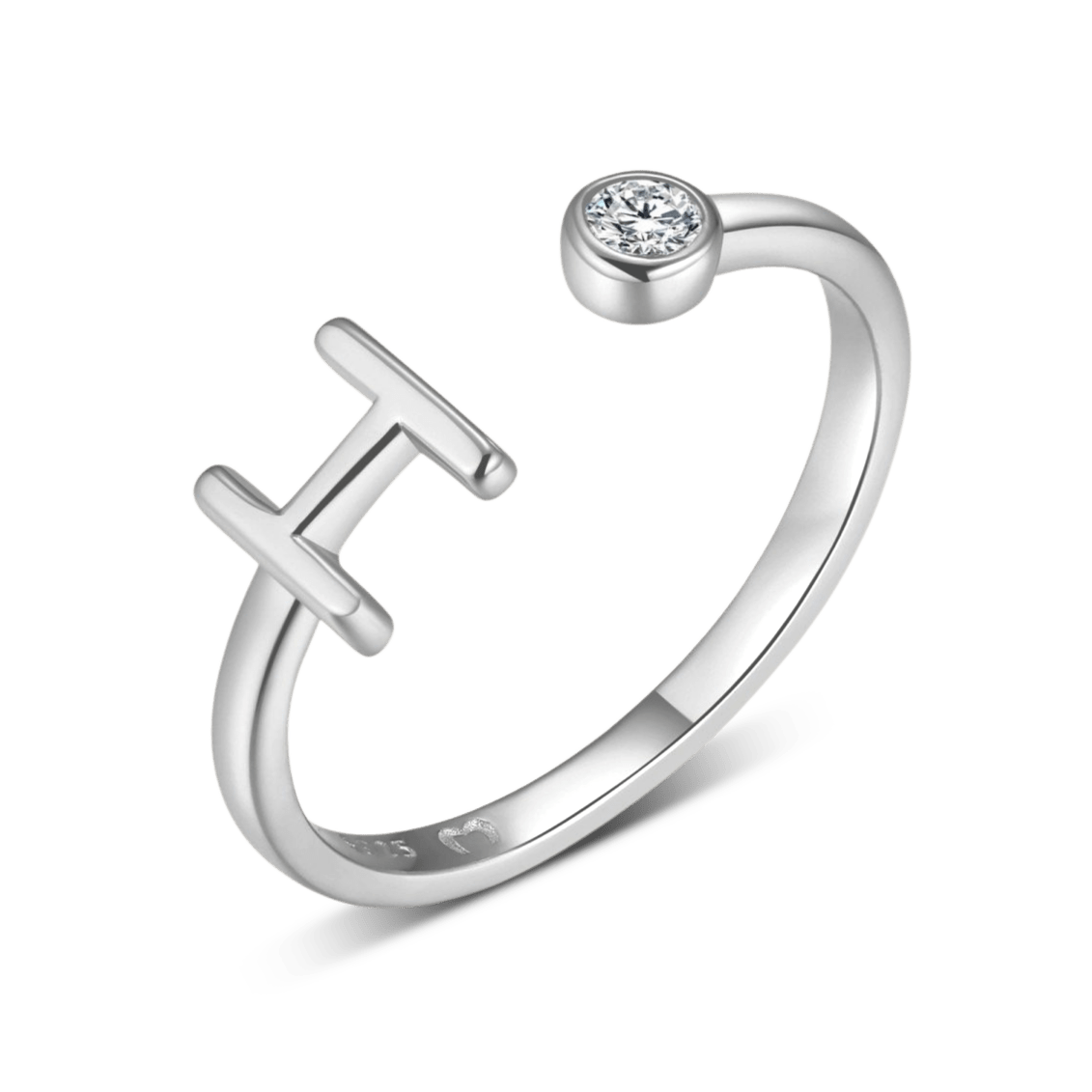 Top Letter Ring