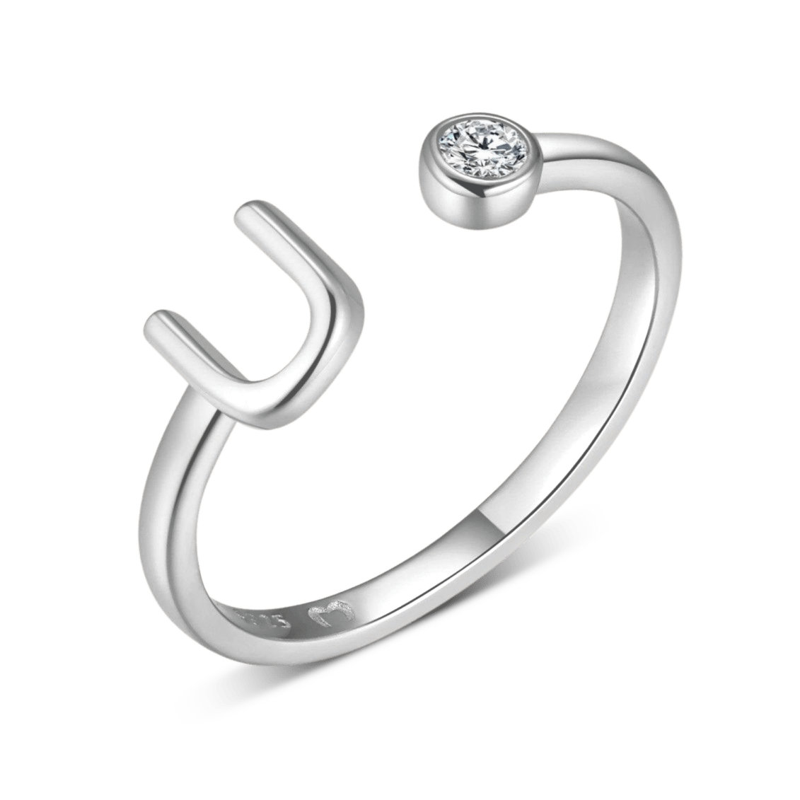Top Letter Ring
