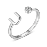 Top Letter Ring