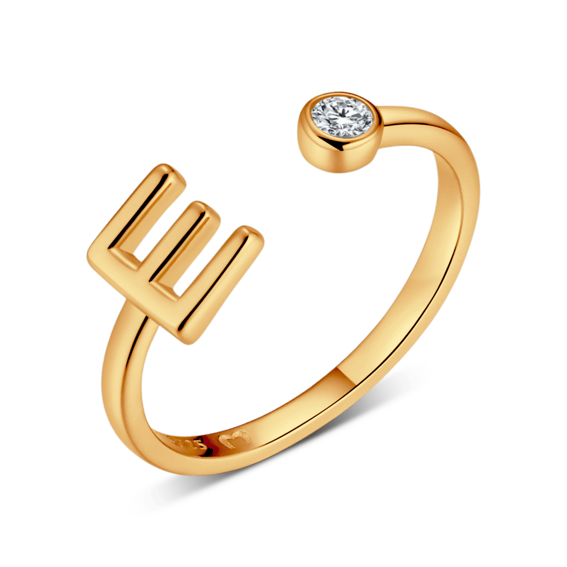 Top Letter Ring