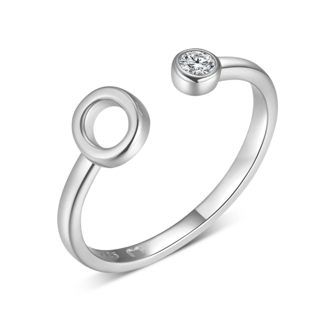 Top Letter Ring