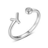 Top Letter Ring